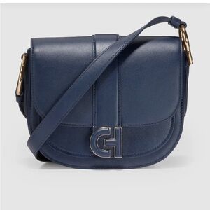 EUC! Cole Haan Essentials Mini Saddle Bag / Crossbody